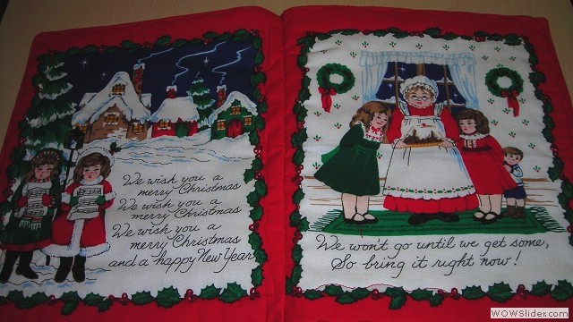 Book We wish you Merry Christmas pages 2-3