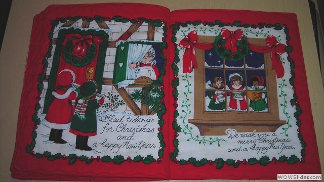 Book We wish you Merry Christmas pages 9-10