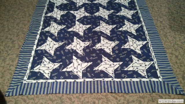 Dallas Cowboy Quilt
