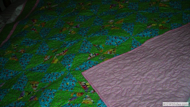 Samantha's double pinwheel quilt
